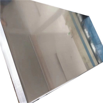 Aluminum Silver Mirror Glass Sheet Bevel Edge Process Polished Bathroom 