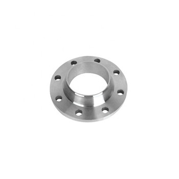 ASME B16.5 S304 316 Ss Bride de cou soudée longue en acier au carbone avec prix d'usine 