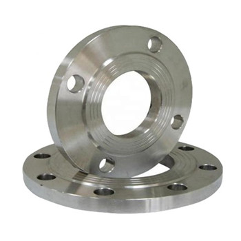 Flanges de placa, aço inoxidável, com padrões ANSI / DIN etc. 