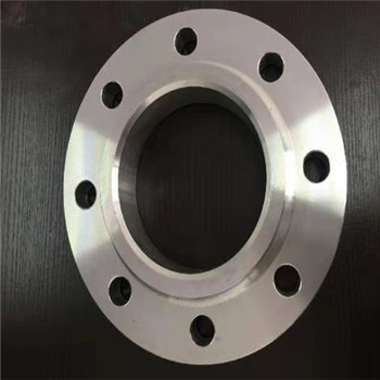 Flange de aço inoxidável com pescoço de Wecding para ASME B16.5-2013 ASTM A182 F316 / 316L 